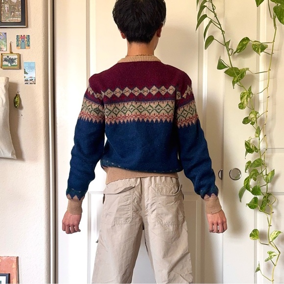 Vintage LOBO by Pendleton Wool Winter Sweater - Picture 3 of 7